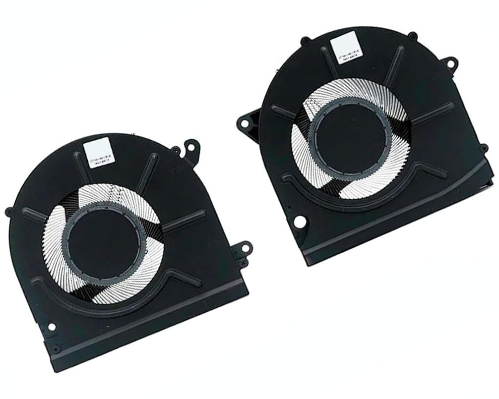 New Laptop CPU and GPU Cooling Fans for HP Pavilion Plus 16-AB 16T-AB TPN-C161 N63220-001 EG50060S1-C190-S9A EG50060S1-C200-S9A DFSCK22105182B FQWM FQWN DC12V Discrete Graphics