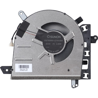 New Replacement Laptop Cooling Fan for HP Spectre x360 16-AA 16-AA000 Series 2-in-1 Herbie N76697-001 EG75950S1-C110-S9A N66399-001 DC5V