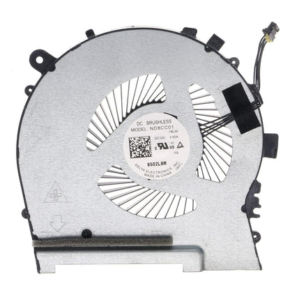 New Laptop CPU Processor Cooling Fan for HP Omen Air 15-DH TPN-C143 L57330-001 L64445-001 ND8CC01-18L04 ND8CC01-18L06 DV12V (Not 5V)