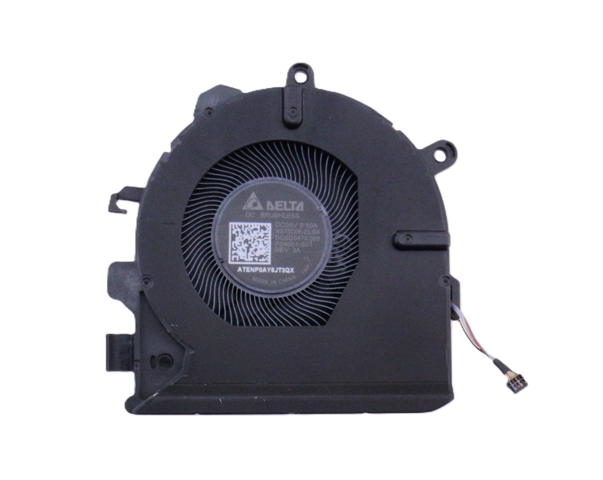 New Laptop CPU Cooling Fan for HP ZBook Power 16 G11 16G11 EG75070S1-CA40-S9A NS75C06-23J04 P04001-001 CPU Processor Cooling Fan DC5V (Not 12V)