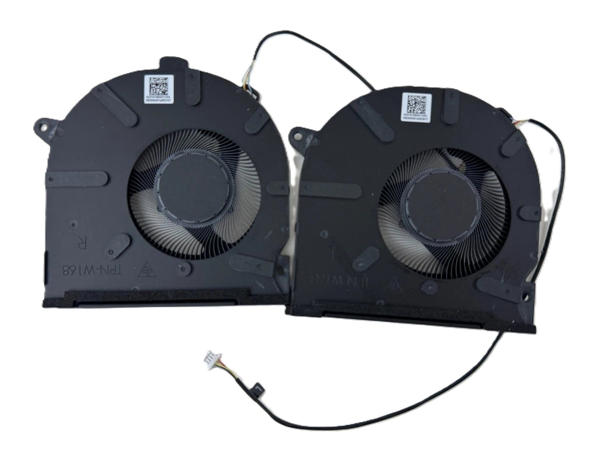 New Laptop CPU and GPU Fans for HP OmniBook 7 NGAI 17-DC 17-DD TPN-W168 P29881-001 EG50050S1-CS30-S9A EG50050S1-CS40-S9A DFS5L22H15B85Q F24049 DFS5L22H15B85Q F24054 DC5V