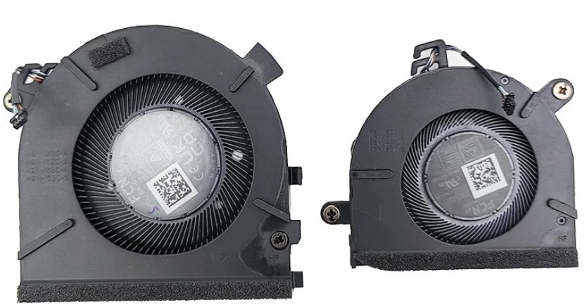 New Replacement Laptop CPU Processor and GPU Graphics Cooling Fans for HP EliteBook 8 G1a G1i G2a 14 16 14 16 6 G1i P34587-001 for UMA Graphics Only