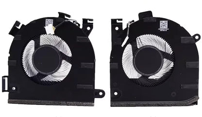 New Replacement Laptop CPU Processor and GPU Graphics Cooling Fans for HP P39712-001 ND75G1A-24J03 ND75G1B-24J04