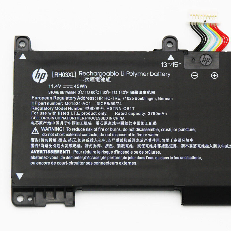 HP Battery Pack for ProBook 430 440 445 450 630 640 650 G8 RH03XL New