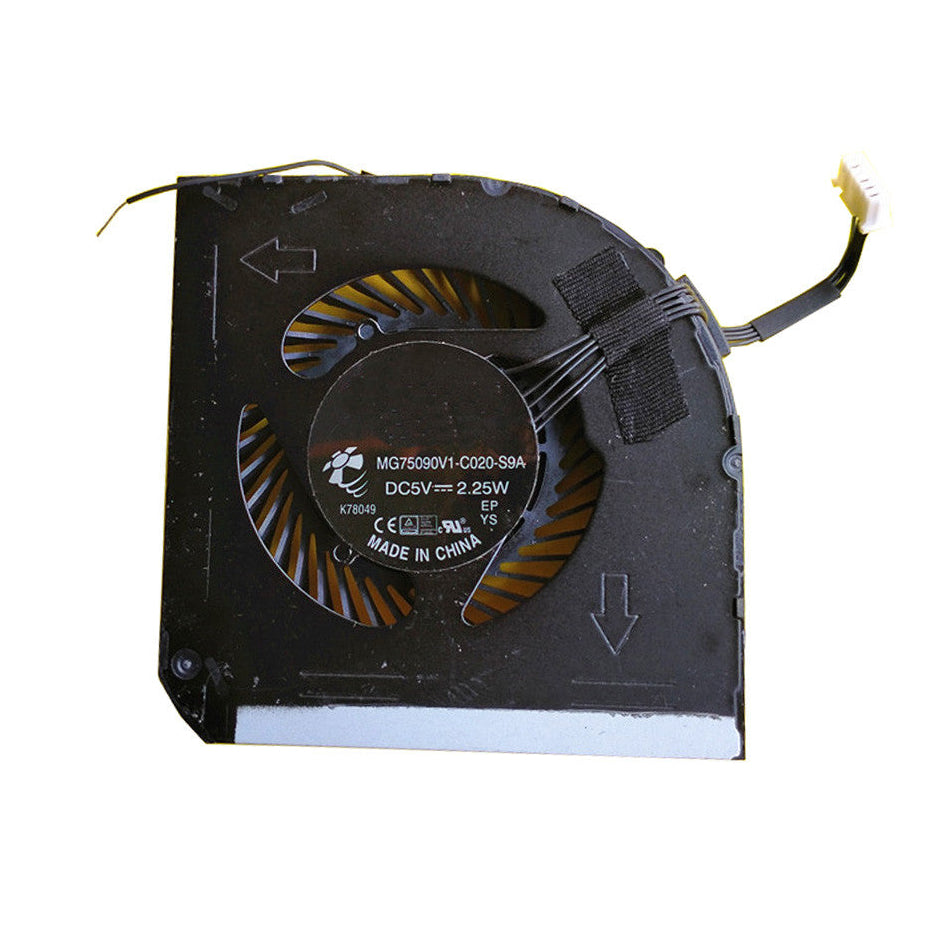 New Laptop GPU Cooling Fan for Lenovo ThinkPad P50 20EN 20EQ P51 20HH 20HJ 20MM 20MN 00NY520 00NY521 00UR800 MG75090V1-C020-S9A Graphics VGA Video Cooling Fan DC5V