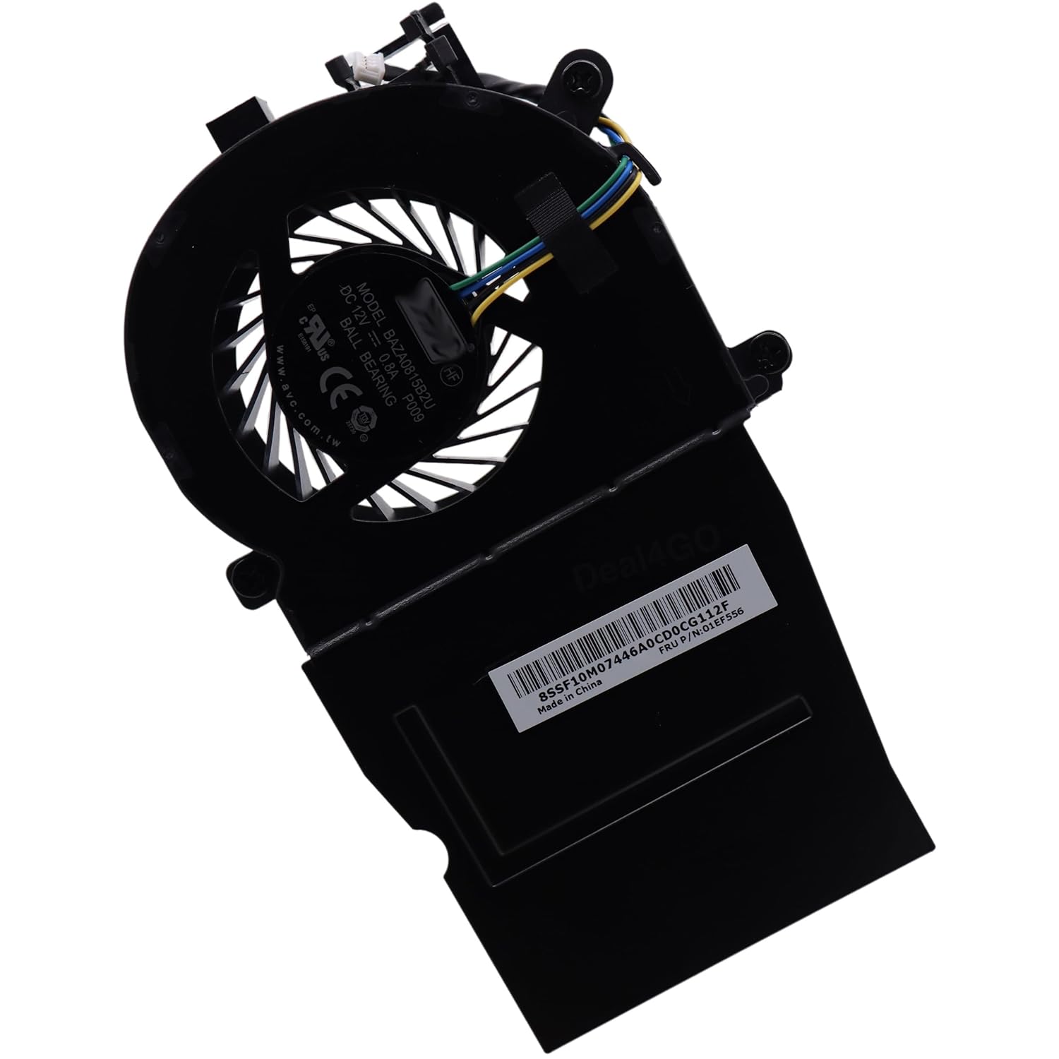 Lenovo CPU Cooling Fan for ThinkCentre M710q M910q M910X Desktop Computer 01EF556 01EF553 01EF554 BAZA0815B2U-P009 EF90151BX-C01C-S9A New DC12V