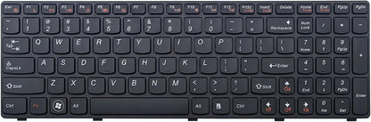 Lenovo New Laptop Keyboard US English with Frame for IdeaPad G580 G585 G780 N580 N581 N585 N586 P580 P585 V580 V580C V585 Z580 Z585 25201846 25206659 MP-10A33US-686 V-117020NS1-US 9Z.N5SSQ.Q01 25202446