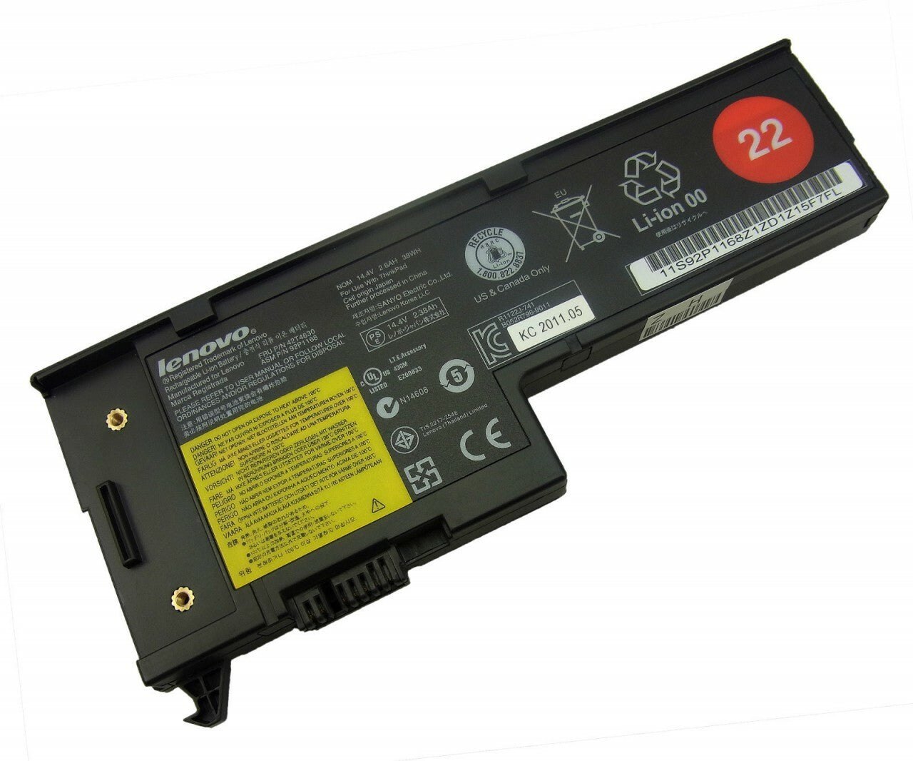 Lenovo Genuine Battery IBM ThinkPad X60 X60s X61 X61s 40Y7001 42T4505