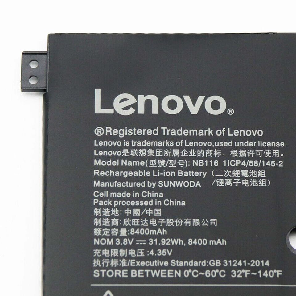 Lenovo Battery Pack for IdeaPad 100S-11IBY 80R2 - 5B10K37675 NB116 New