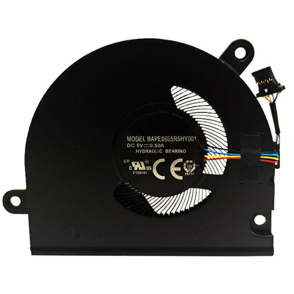 Lenovo Laptop CPU Processor Cooling Fan for IdeaPad Yoga Slim 7-13ITL05 82CU 7-13ACN05 82CY Yoga 13S ACN ITL 2021 5F10S13925 BAPE0605R5HY001 BN6005S5H-N00P DFS5K123043635 FMR2 New DC5V