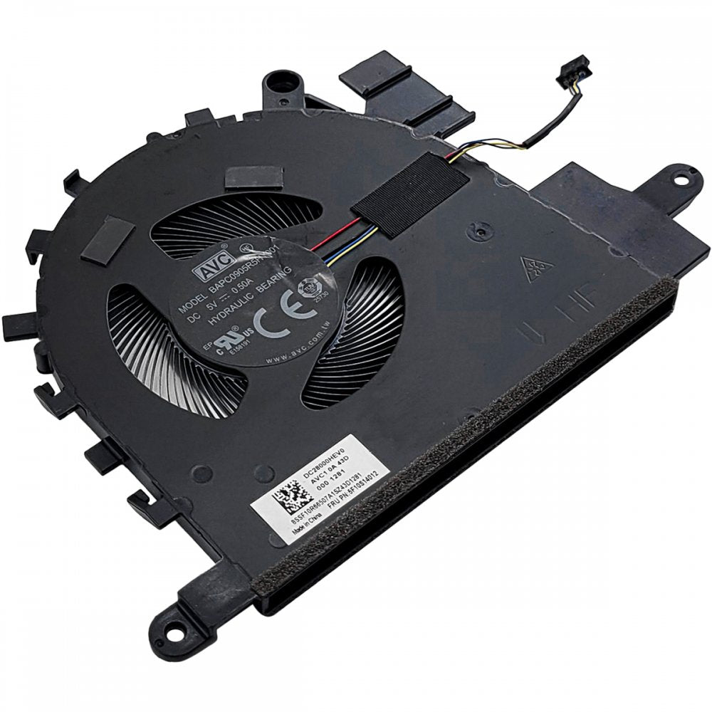 Lenovo Laptop CPU Cooling Fan for IdeaPad 1 15ALC7 15IAU7 15IRU7 5F10S14012 5F10S14013 DC28000HEF0 DFS5K12B159A1L FP6Q FCC2 New DC5V