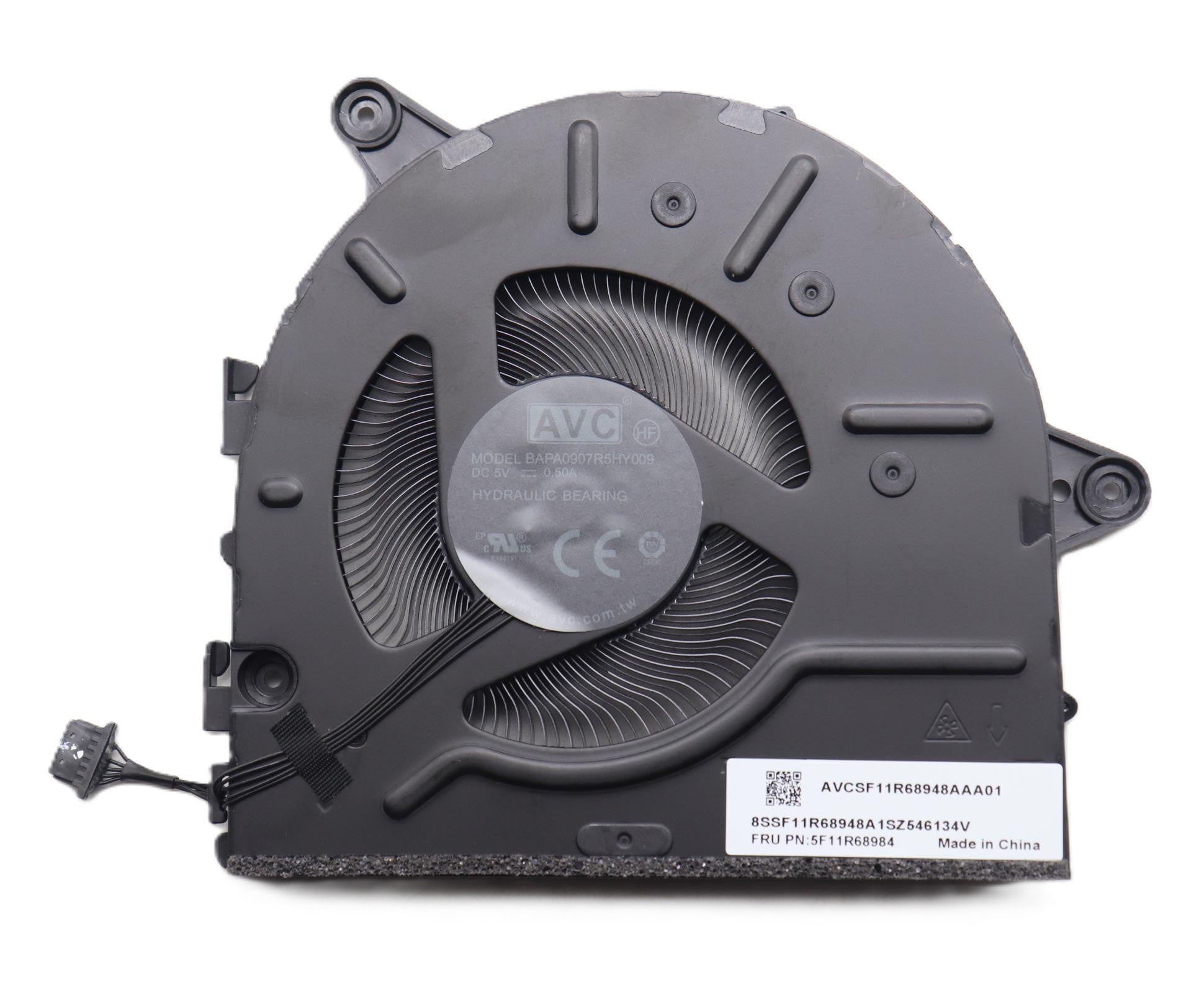 Lenovo Laptop CPU Cooling Fan for ThinkPad L16 Gen 2 G2 21RJ 21RH 21SA 21SB 21SC 21SD 5F11R68985 5F10Z58266 BAPA0907R5HY009 B8707AFHNF2300TN 5F11R68984 New DC5V for AMD Processor