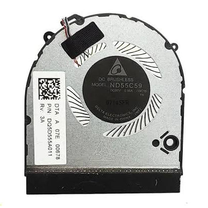 New Replacement Laptop CPU Cooling Fan for Lenovo Yoga C640-13IML LTE 81UE 5H40S19980-FAN ND55C59-19C15 DQ5D555A011 DC5V