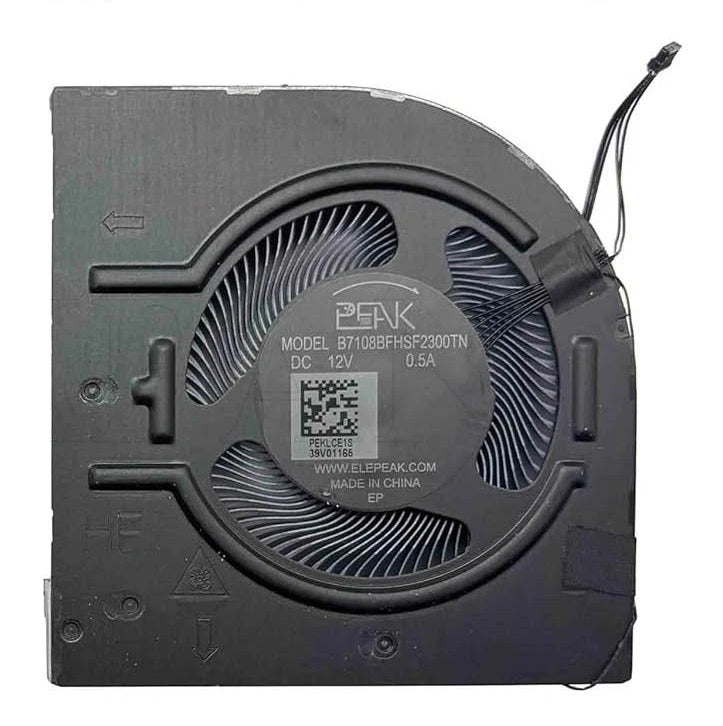 New Laptop GPU Cooling Fan for Lenovo ThinkPad P1 Gen 7 G7 21KV 21KW 5H41N50918 5H41N50919 5H41N50920 5H41N50921 5H41N50922 5H41N50923 B7108BFHSF2300TN Graphics VGA Video Cooling Fan DC12V