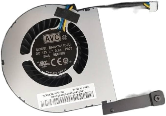 Lenovo CPU Cooling Fan ThinkCentre M73 M83 M93p M900 BAAA7414B2U-P003