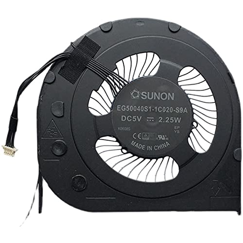 Lenovo Laptop CPU Cooling Fan for ThinkPad X390 20Q0 20Q1 X395 20NL 20NM ThinkPad X13 Gen 1 G1 20T2 20T3 20UF 20UG EG50040S1-1C020-S9A 01AW746 01AW748 02DL972 5H40W36666 5H40W36667 5H40W36668 5H40X89398 5H40X89399 New DC5V