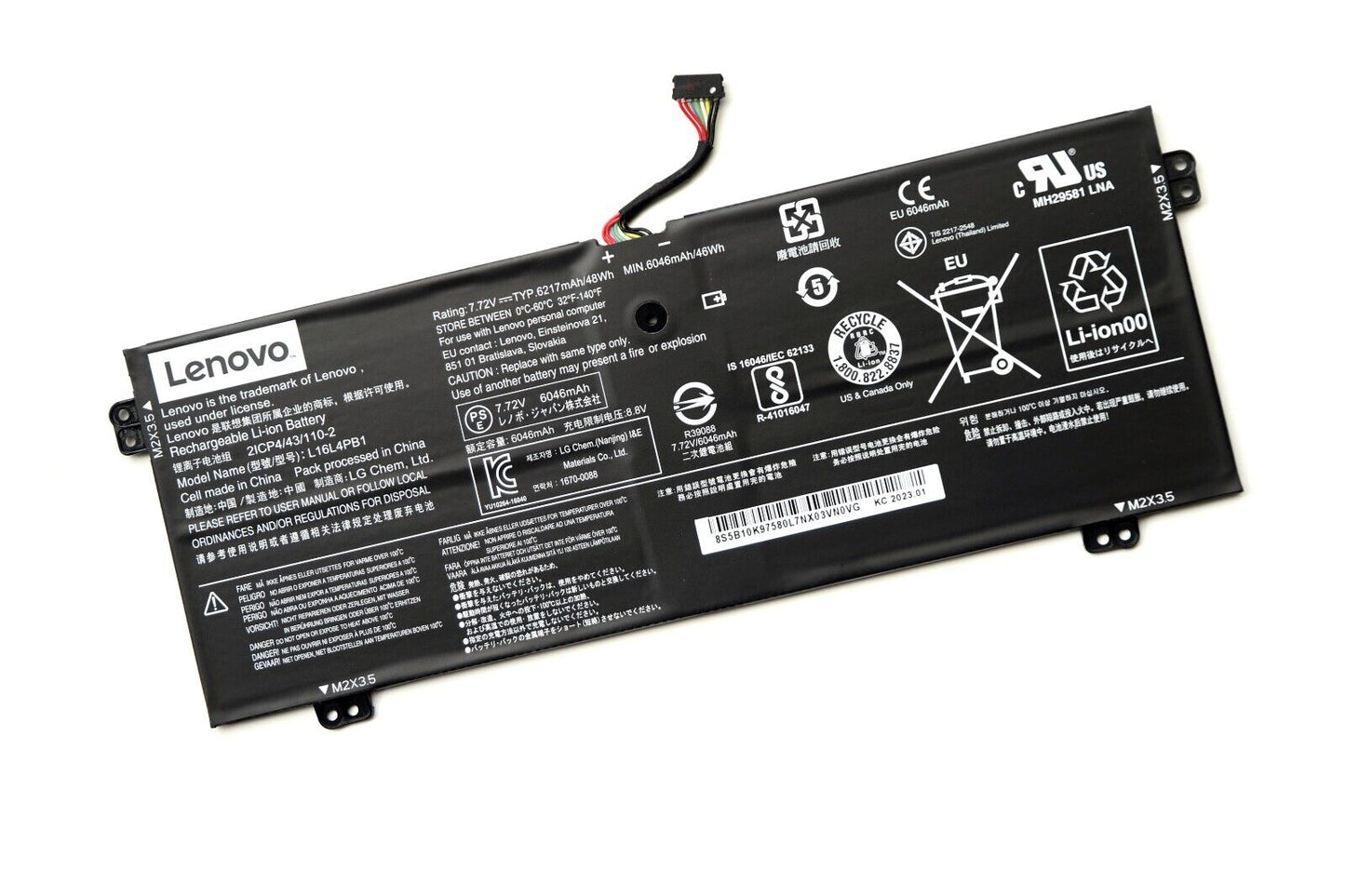 Lenovo Battery Pack for Yoga 720-13IKB 730-13IKB 730-13IWL - L16L4PB1