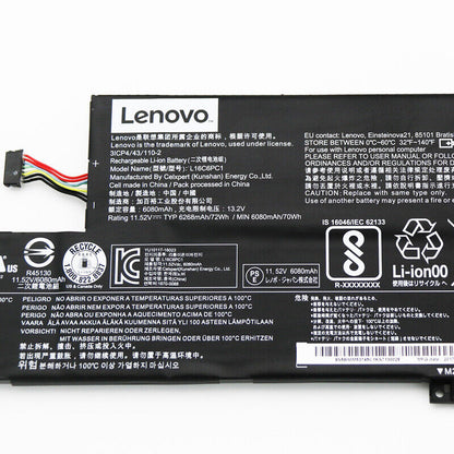 Lenovo New Genuine Battery Pack Yoga 720-15IKB 80X7 L16M6PC1 L16L6PC1