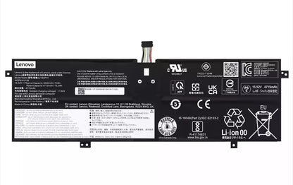 New Genuine Laptop Battery Pack for Lenovo Yoga Slim 9-14IAP7 82T0 82T1 L21M4PH1 L21B4PH1 L21C4PH1 SB11F35901 SB11F35902 5B11F35903 SB11F35904 5B11F35905 5B11F35906 Original 15.52V 75Wh 4833mAh 4-Cell