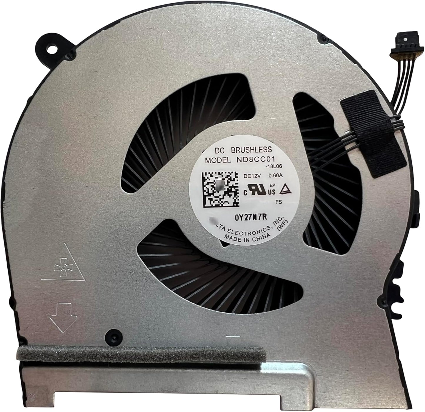 New Laptop CPU Processor Cooling Fan for HP Omen 15-DH 15T-DH TPN-C143 L64443-001 L57329-001 L57330-001 L64444-001 L64445-001 L87237-001 ND8CC01-18L04 ND8CC01-18L06 DC12V