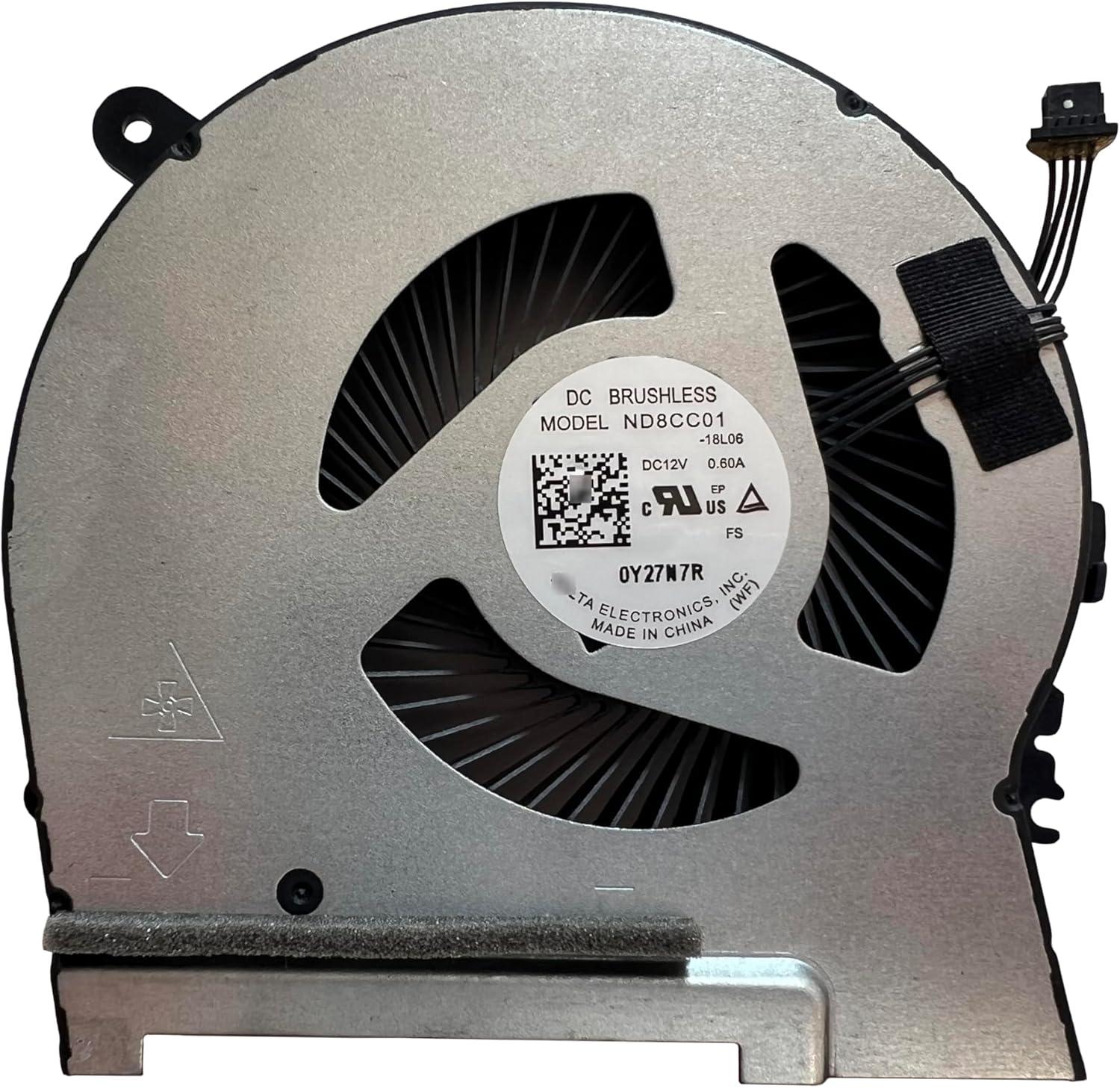 New Laptop CPU Processor Cooling Fan for HP Omen 15-DH 15T-DH TPN-C143 L64443-001 L57329-001 L57330-001 L64444-001 L64445-001 L87237-001 ND8CC01-18L04 ND8CC01-18L06 DC12V