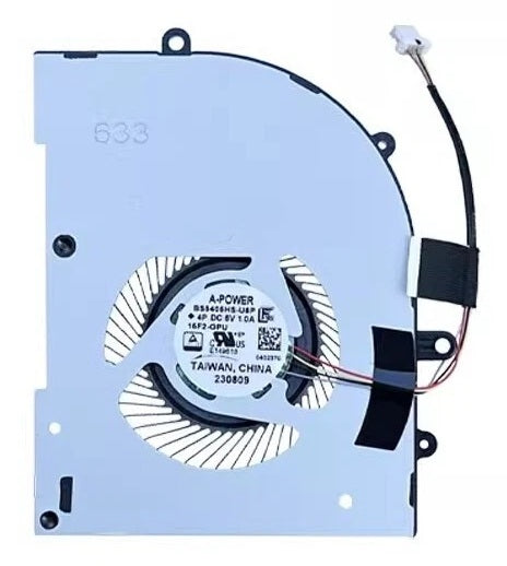 New Laptop GPU Cooling Fan for MSI Stealth 16 Studio Studio A13VE A13VF A13VG MS-15F2 15F2-GPU BS5405HS-U5P GPU Graphics VGA Video Cooling Fan DC5V