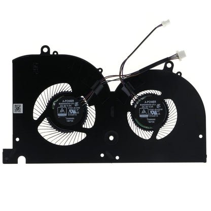 New Laptop Dual GPU Cooling Fan for MSI GS65 Stealth 8RE 8RF 8SE 9SF GS65VR WS65 P75 Creator GP75 GS75 MS-17G1 MS-17G2 MS-16Q4 MS-16Q5 BS5005HS-U3J 17G1-G-CW 17G1-G-CCW GPU Graphics VGA Video Cooling Fans