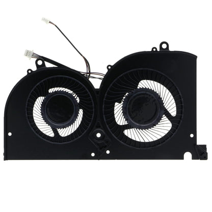 New Laptop Dual GPU Cooling Fan for MSI GS65 Stealth 8RE 8RF 8SE 9SF GS65VR WS65 P75 Creator GP75 GS75 MS-17G1 MS-17G2 MS-16Q4 MS-16Q5 BS5005HS-U3J 17G1-G-CW 17G1-G-CCW GPU Graphics VGA Video Cooling Fans