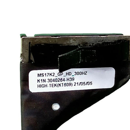 MSI Laptop LCD LED LVDS EDP Display Video Screen Cable 144/300Hz 40-Pin for GE76 Raider 10UH GP76 Leopard 10UE 10UG MS17K2 MS-17K2 K1N-3040275-H39 K1N-3040264-H39 New