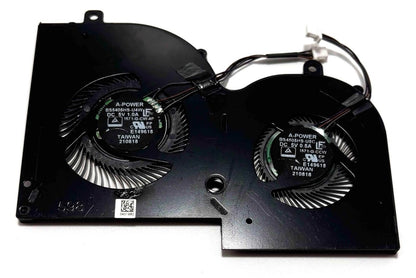 New Laptop GPU Cooling Fan for MSI Creator Z16 A11UET MS-1571 MS-1572 BS5405HS-U4W BS4505HS-U5C 1571-G-CW-4P 1571-G-CCW Dual GPU Graphics VGA Video Cooling Fan DC5V