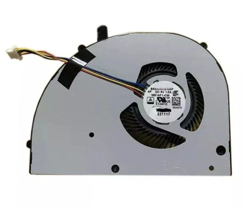 New Laptop CPU Processor Cooling Fan for MSI Summit E14 MS-14F1 MS14F1-CW BS5405HS-U5P DC5V