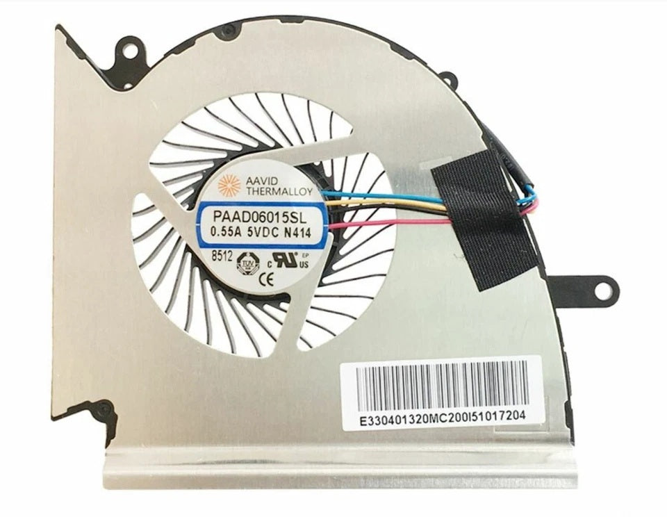 MSI Laptop GPU Cooling Fan for MS-16P1 MS-16P7 MS-17C1 Stealth GE63 GE63VR GE73 GE73VR GL63 GL73 GP63 GV63 PAAD06015SL-N414 New GPU Graphics VGA Video Cooling Fan for GTX1070M RTX20 Series Graphics