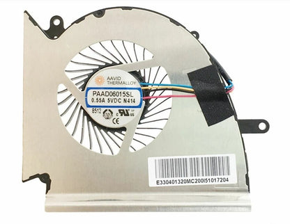MSI Laptop GPU Cooling Fan for MS-16P1 MS-16P7 MS-17C1 Stealth GE63 GE63VR GE73 GE73VR GL63 GL73 GP63 GV63 PAAD06015SL-N414 New GPU Graphics VGA Video Cooling Fan for GTX1070M RTX20 Series Graphics