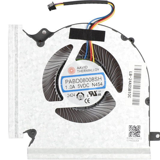 New Laptop GPU Cooling Fan for MSI MS-1541 MS-1542 MS-1544 MS-1545 GE66 Raider 10UH 10UG 10UE 10SD 10SE 10SF 10SF 10SFS 10SGS 11UH 11UG 11UE 12UHS 12UGS GL66 10UE 10UG 10UH 10SGS 10SF 10SFS 11UG 11UH GP66 10UH 10UG 11UH 11UG 12UGS 12UHSO PABD08008SH-N454 PABD08008SH-N441 5VDC