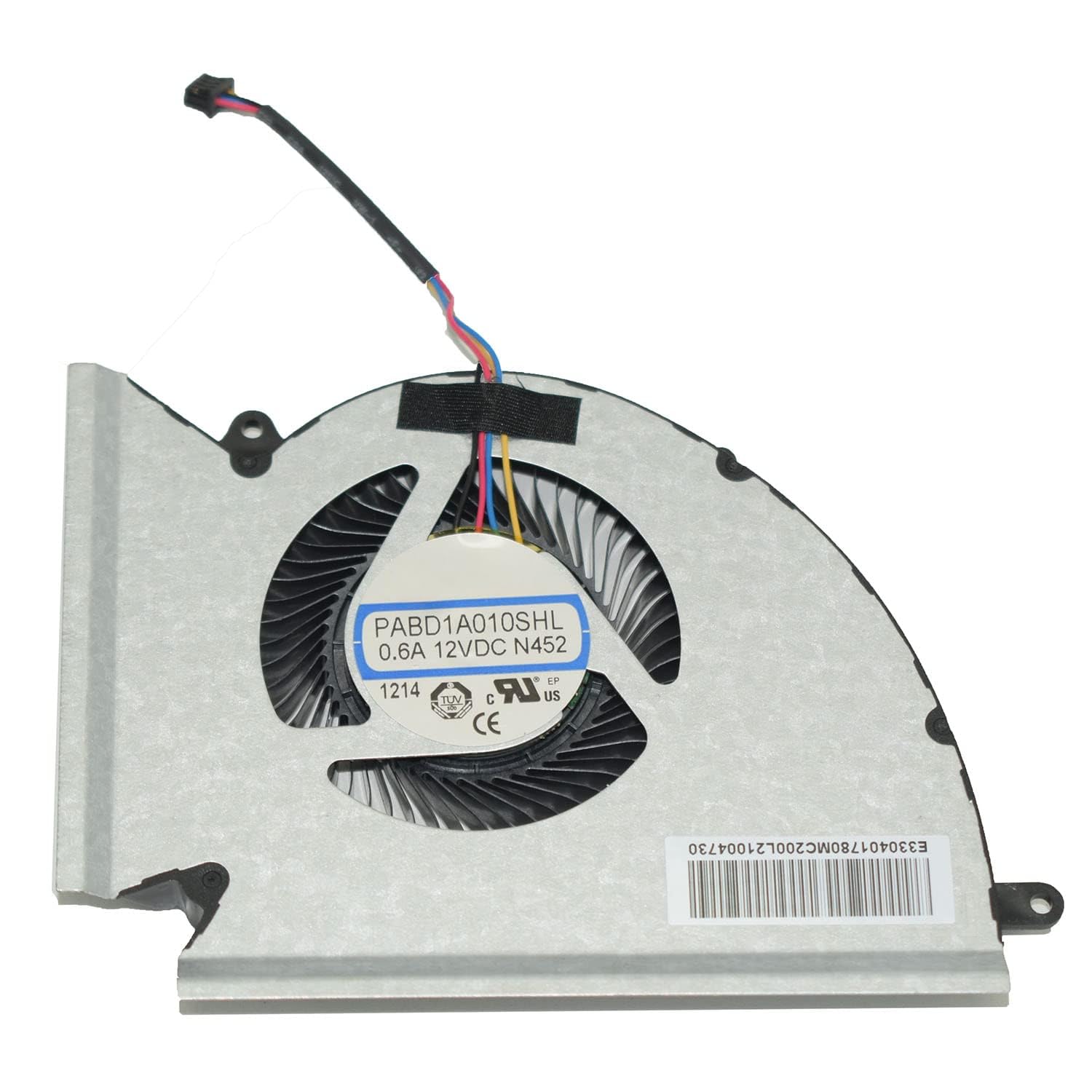 MSI Laptop GPU Cooling Fan for MS-17K2 MS-17K3 MS-17KK Alpha 17 C7V GP76 C7VG Leopard 11UG GE76 Dragon Tiamat 10UG Raider 10UH WE76 PABD1A010SHL-N452 New GPU Graphics VGA Video Cooling Fan 12VDC
