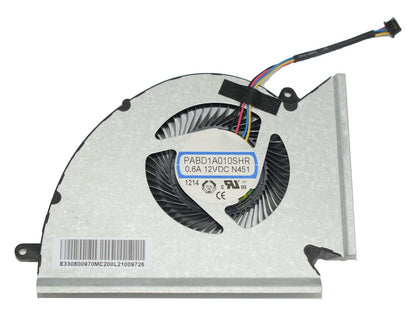 MSI Laptop CPU Processor Cooling Fan for MS-17K2 MS-17K3 MS-17KK Alpha 17 C7V GP76 Leopard 11UG GE76 Dragon Tiamat 10UG Raider 10UH WE76 Alpha 17 C7VG C7VF PABD1A010SHR-N451 New 12VDC