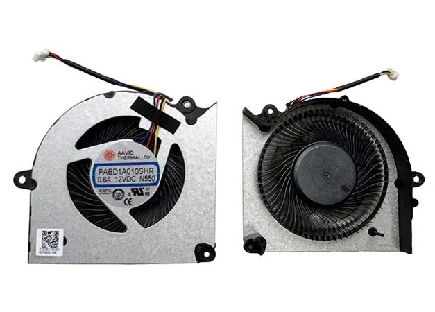 New Laptop CPU Processor Cooling Fan for MSI Crosshair 18 HX AI PABD1A010SHR-N550 12VDC