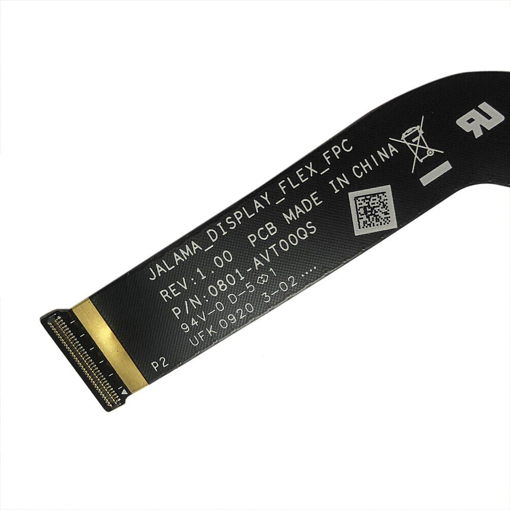 Microsoft New LCD LED Display Video Screen Flex Cable Surface Pro 7 1866 2-in-1 0801-AVT0SQS 0801-AVT00QS