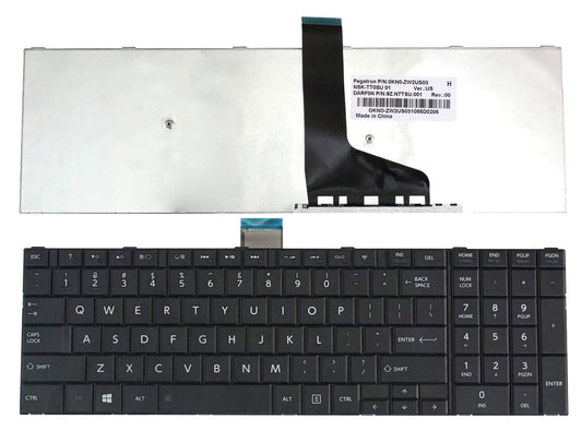 Toshiba New Keyboard US English Satellite L70 L70-A L70-B L70D L75 L75-A L75-B L75D L75D-B L75T L75T-A L75T-B S70-A S75-A S75D-A S75DT-A S75T-A