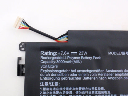 Toshiba New Battery Pack 2-Cell 23Wh 7.6V Satellite Click W30DT WDT-A100 W35DT W35DT-A3300 PA5156U-1BAS P000577240 PA5156U-1BRS