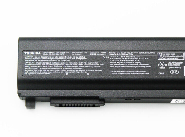 Toshiba Battery Pack for Portege R30 R30-A - PA5162U-1BRS PA5161U-1BRS