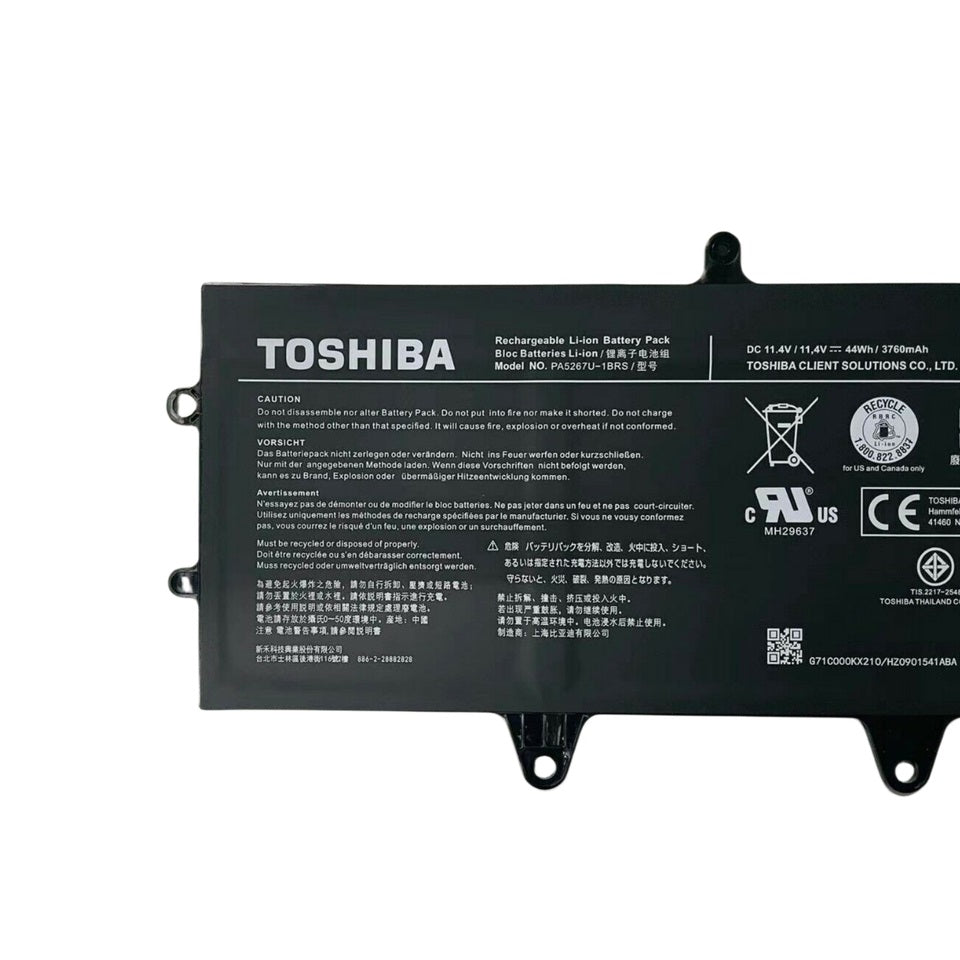 Toshiba Battery Pack for Portege X20W X20W-D X20W-E - PA5267U-1BRS New