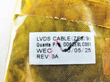 Acer New LCD LED LVDS Display Video Screen Cable ZE8/9 Aspire 1420 1420P 1820 1820PT 1820PTZ DD0ZE8LC001 50.PND07.001