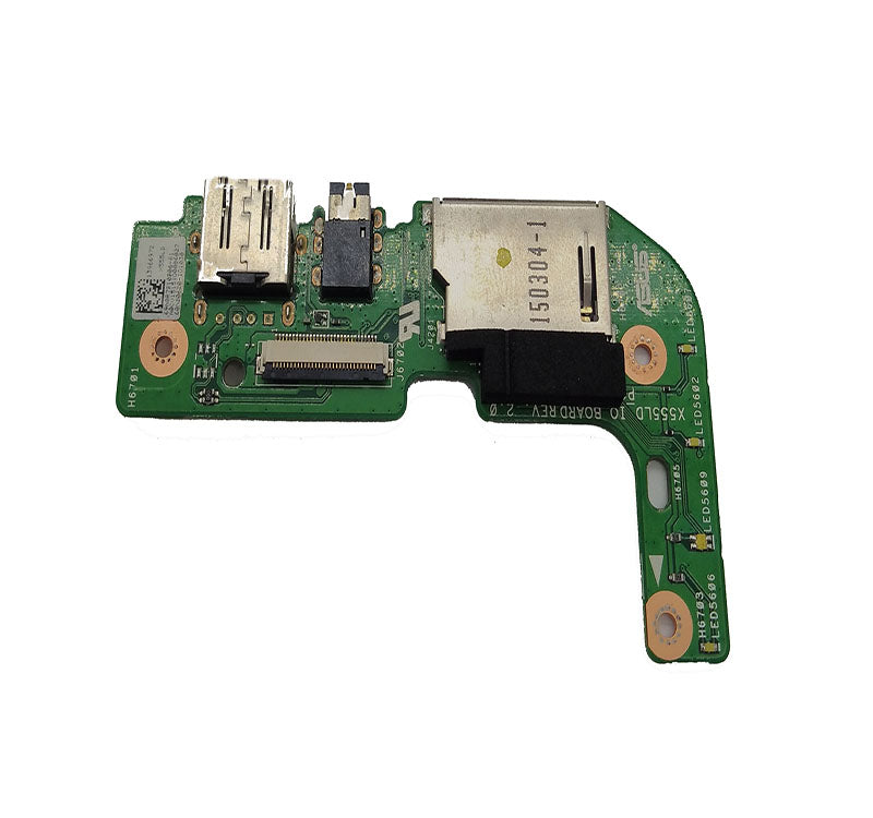 ASUS 90NB0620-R10010 Audio Jack SD Board A555L F554 K555L R511L X555L 60NB0620-IO1030