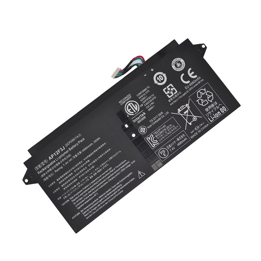 Acer AP12F3J New Genuine Battery Pack 2-Cell 35Wh Aspire S7-391 S7-392 AP12F9J 2ICP3/65/114-2