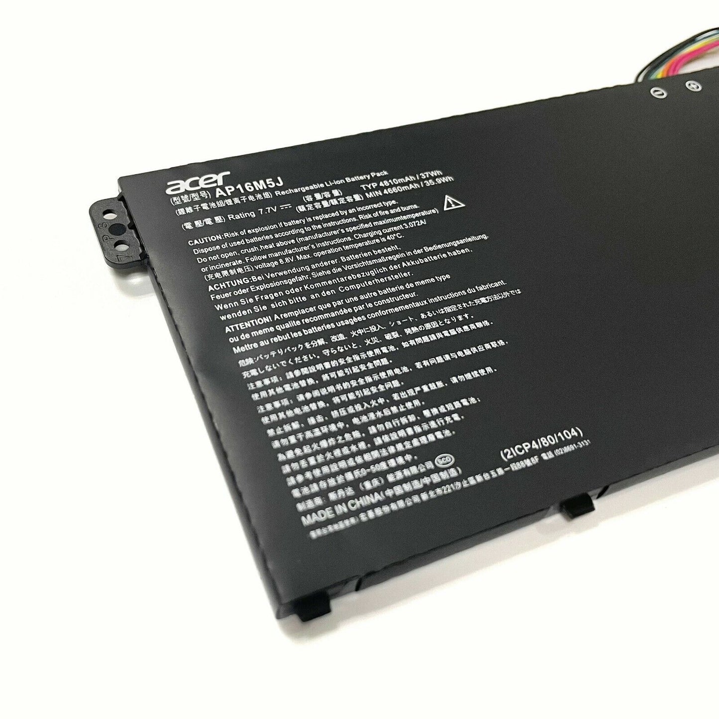 Acer AP16M5J Battery Aspire A315-32 A315-33 A315-41 A315-51 A315-53 2ICP4/80/104