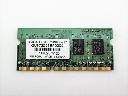 Acer KN.1GB0H.017 Memory RAM SODIMM 1GB DDR3-1333 GU672203EP0200