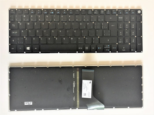 Acer NK.I1517.01S New Keyboard CA BL A715-71G A717-71G P459-M P459-MG AEZRTK01010 60700714KC01 NSK-REBBQ