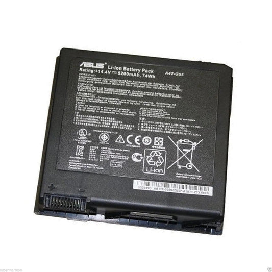 ASUS 0B110-00080000 Battery Pack Li-ION 8-Cell G55 G55V G55VM G55VW A42-G55 0B110-00080000M