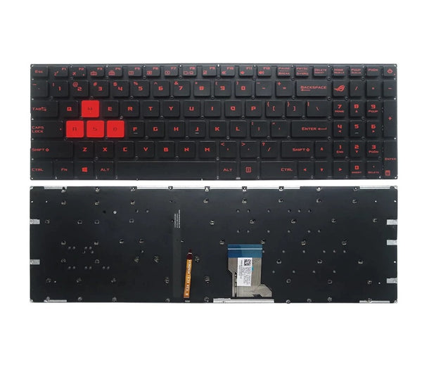 ASUS 0KN0-TD1US1 Keyboard US Backlit GL702 GL702VM GL702VS GL702VT GL702ZC 9Z.N8SBU.C01 9Z.N8SB.C1D